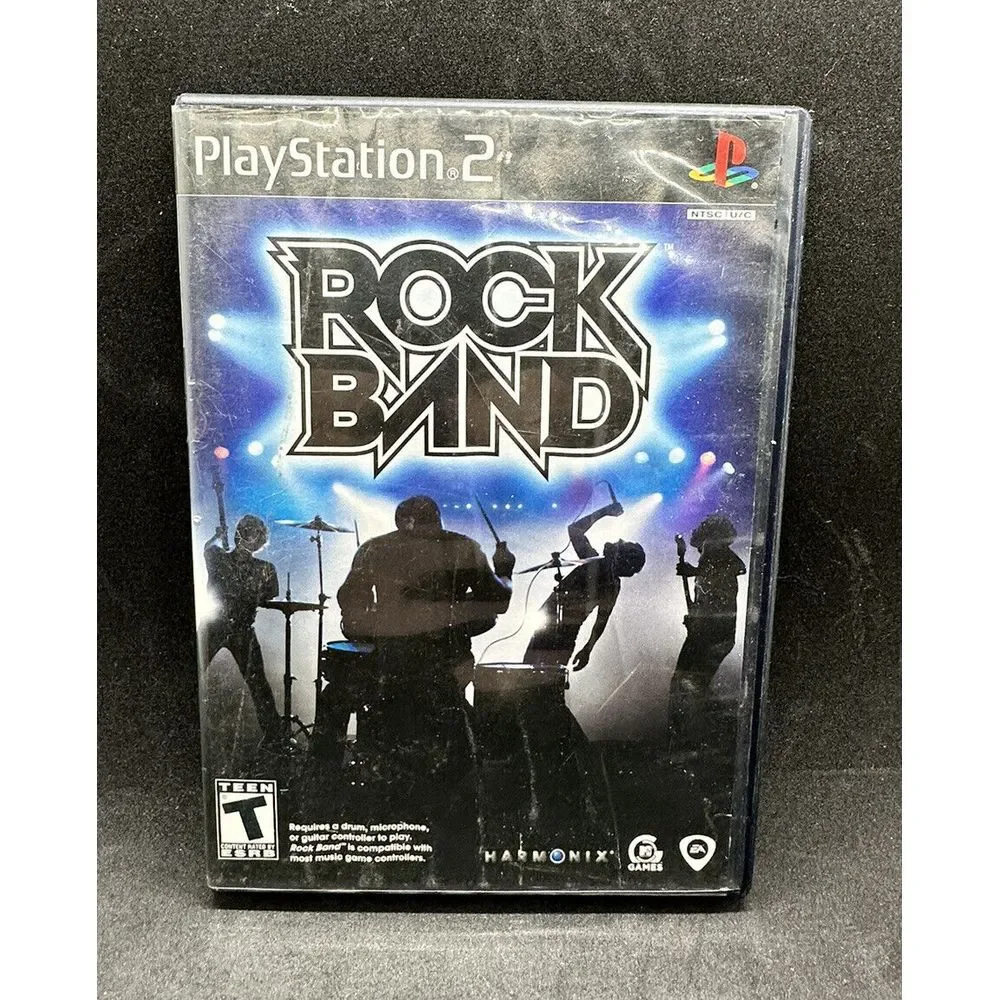 PlayStation2  Rock‎ Band - PlayStation 2 [Game only]
